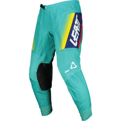 Leatt Moto 4.5 Color Pantaloni Motocross, turchese, dimensione XL per uomo