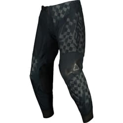 Leatt Moto 4.5 Brushed Pantaloni Motocross, nero-grigio, dimensione XS per uomo