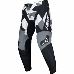 Leatt Moto 4.5 Camo Pantaloni Motocross, nero-bianco, dimensione S per uomo