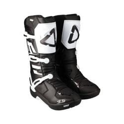 Leatt 3.5 Stivali motocross, nero-bianco, dimensione 43 per uomo
