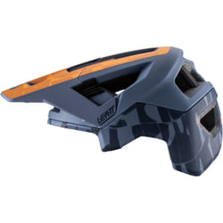 Leatt MTB All Mountain 4.0 Casco da bicicletta, grigio-arancione, dimensione M per uomo