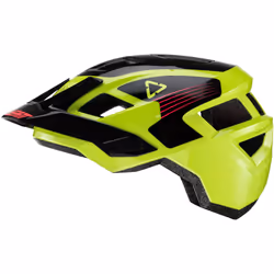 Leatt MTB All Mountain 1.0 Casco da bicicletta per bambini, nero-giallo