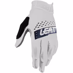 Leatt MTB GripR 1.0 Steel Guanti da bicicletta per bambini, bianco, dimensione L