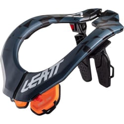 Leatt 3.5 Split Tutore per il collo, nero-arancione, dimensione 2XL per uomo