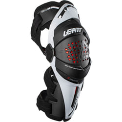 Leatt Z-Frame Lines Protezioni per ginocchia, bianco, dimensione S per uomo