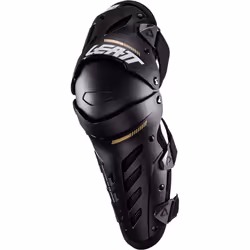 Leatt Dual Axis Protezioni per ginocchia e stinchi, nero, dimensione 2XL per uomo