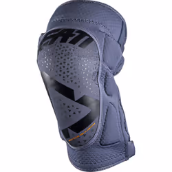 Leatt 3DF 5.0 Zip Motocross Ginocchiera, blu, dimensione S M per uomo