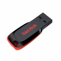 SanDisk Cruzer Blade unità flash USB 128 GB USB tipo A 2.0 Nero, Rosso - Vista aggiuntiva 6