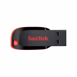 SanDisk Cruzer Blade unità flash USB 128 GB USB tipo A 2.0 Nero, Rosso - Vista aggiuntiva 7