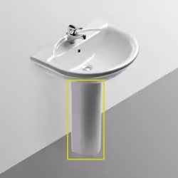 Descrizione COLONNA SERIE ESEDRA BIANCO EUR Da sempre Esedra rappresenta la tradizione del bagno: linee arrotondate, bacini a ...