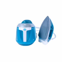 TORNADO TSS-2400D ferro da stiro a caldaia 2400 W 1,8 L Piastra in Ceramica Turchese, Bianco