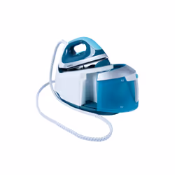 TORNADO TSS-2400D ferro da stiro a caldaia 2400 W 1,8 L Piastra in Ceramica Turchese, Bianco
