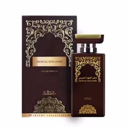 Nabeel Dahn Al Oud Amiri Eau De Parfum 100 ml, Unisex, 100 ml, Flacone non ricaricabile, Bergamotto, Timo, Olibano, Cuoio, Pa ...