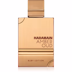 Cerchi un profumo in cui potresti avvolgerti con la tua dolce metà? L'eau de Parfum unisex Al Haramain Amber Oud Ruby Edition ...