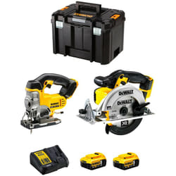 Dewalt - kit dck XR2WP2T (DCS331 + DCS391 + 2 x 5,0 Ah + DCB115 + tstak vi)