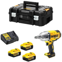 Dewalt - Avvitatore ad Impulsi DCF899P3T (3 x 5,0 Ah + DCB115 + tstak ii)