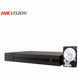 NVR IP POE 8CH canali Hikvision HWN-4108MH-8P + HDD 2TB Videoregistratore NVR digitale IP 8CH canali con switch integrato a 8 ...