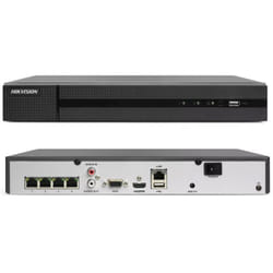 Nvr 4 canali Hikvision HWN-4104MH-4P 4K 8MPX onvif poe H.265+ cloud P2P
