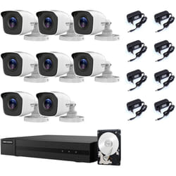 Kit videosorveglianza Hikvision dvr 8 canali 8 telecamere 4 mpx 3 tb