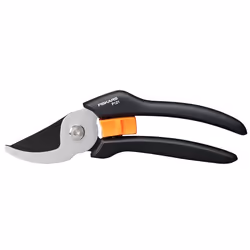 Fiskars Solid P121, Bypass, Plastica, Nero, Acciaio, Nero/Acciaio inossidabile, 192 mm