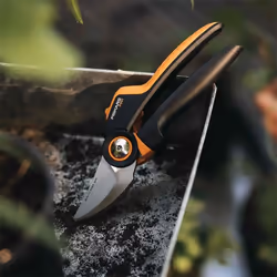Fiskars X-Series L P961 cesoia da potatura Bypass Nero, Arancione - Vista aggiuntiva 4
