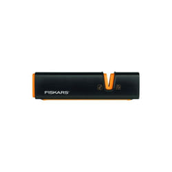 Fiskars - affilama k xsharp per coltelli asce mola in ceramica con appoggio (01237)
