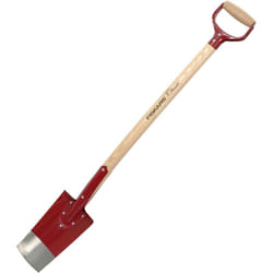 Fiskars - Vanga per piantare fiori o piante o per lavori di drenaggio, Lunghezza: 105 cm, Manico in legno di frassino senza nodi/Lama in acciaio,