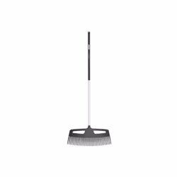 Il Fiskars Rastrello per Foglie XXL in Acciaio Inox Nero è un attrezzo professionale progettato per ottimizzare la raccolta d ...