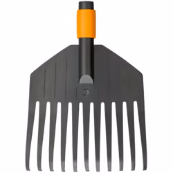 Rastrello per aiuole QuikFit S design stretto per facilitare l’utilizzo tra le aiuole 11 punte curve in plastica PBT misura S ...