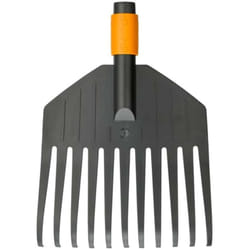 FISKARS Attrezzi da giardino - Rastrello per foglie, misura S, QuikFit, senza manico 1000659