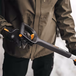 Fiskars 1057187 pala e paletta da giardiniere Pala per neve Metallo Nero, Argento - Vista aggiuntiva 6