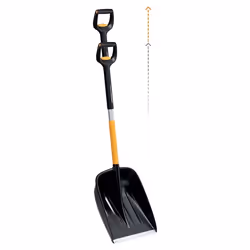 Fiskars 1057188 pala e paletta da giardiniere Pala per neve Metallo Nero, Arancione - Vista aggiuntiva 4