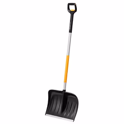Fiskars 1057189 pala e paletta da giardiniere Pala per neve Metallo Nero, Arancione