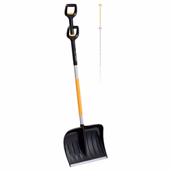 Fiskars 1057189 pala e paletta da giardiniere Pala per neve Metallo Nero, Arancione - Vista aggiuntiva 4