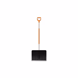 Descrizione prodotto - Fiskars spingineve SnoeXpert. Testa in polipropilene rinforzato. Manico arancione e lama con rinforzo ...