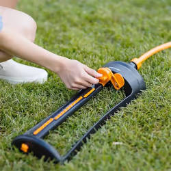 Fiskars 1023661 irrigatore Metallo Nero, Arancione