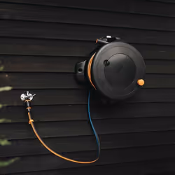 Fiskars 1057237 avvolgitubo da giardino Avvolgitubo multiposizione Manuale Nero - Vista aggiuntiva 7