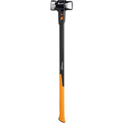 Fiskars - Mazza IsoCore l per affondare pali nel terreno o lavori di demolizione, Lunghezza: 92 cm, Peso: 4,76 kg, Nero/Arancione, 1020219