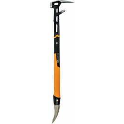 Fiskars - Attrezzo di demolizione IsoCore l per diversi lavori di demolizione, Lunghezza: 75,3 cm, Peso: 2,6 g, Nero/Arancione, 1027221
