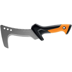 Fiskars - Roncola, Utilizzabile anche come Tiratronchi, Incluso Fodero in Nylon, Lunghezza della Lama: 15 cm, Acciaio Temprato/Plastica,