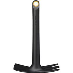 Fiskars - Solid 1072100 - Zappetta 28 cm in Plastica Rinforzata Nero/Arancione