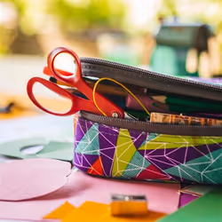 Fiskars Classic Taglio a zig zag Rosso, Argento - Vista aggiuntiva 3