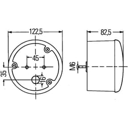 Indicatore di direzione HELLA 2BA 344 169-027