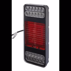 Luce posteriore; HELLA; Dx, Sx cristallino; 5644106, 5644390, COLUNA