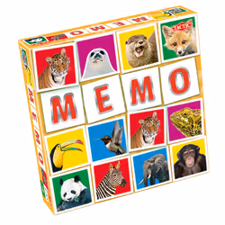 Tactic Wildlife Memo, Carta da gioco, Abbinamento, 3 anno/i