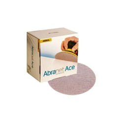 Abranet Ace dischi abrasivi a rete ø 150mm a strappo / grana P240 / 50 pz / Per tutte le levigatrici rotorbitali da 150mm / Semiceramica / Per la