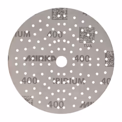 Disco adesivo iridium Grip 121L 150mm K.400 f.HO/metallo/lacca/co. (Per 100)