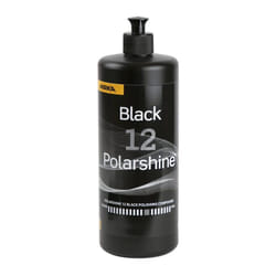 Polarshine 12 Nero/ 1000 ml/Lucido professionale medio-grosso/Senza silicone - Mirka