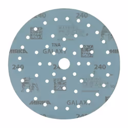 Disco abrasivo adesivo galaxy Grip Multifit 150mm K.240 f.HO/metallo/lacca/co. (Per 50)