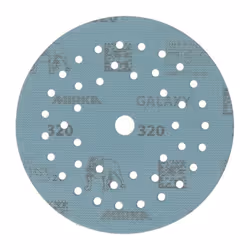 Disco abrasivo adesivo galaxy Grip Multifit 125mm K.320 f.HO/metallo/lacca/co. (Per 50)